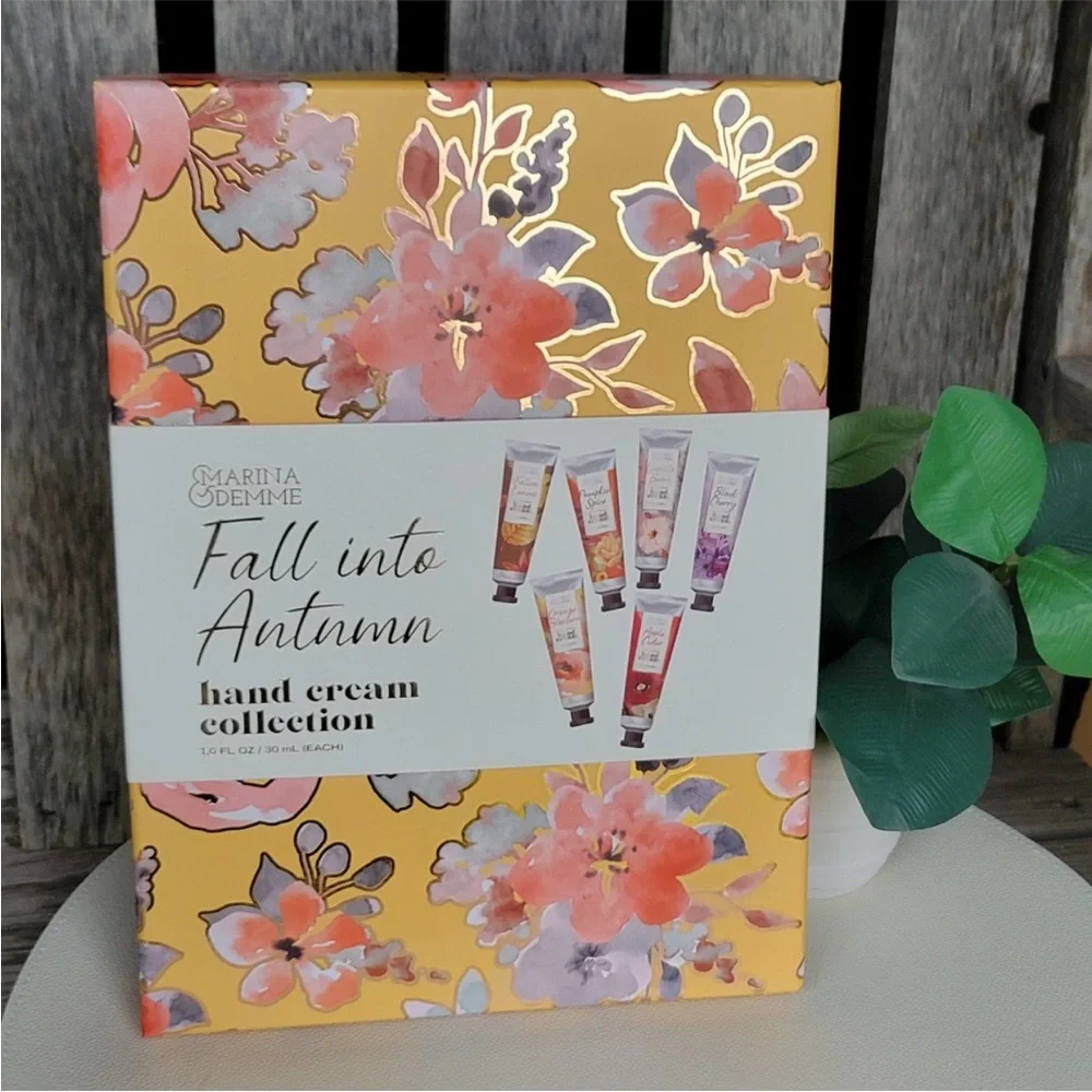 Marina de Bourbon Fall into Autumn Hand Cream Collection 6 piece set